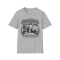 Declaration of Independence from Running T-Shirt