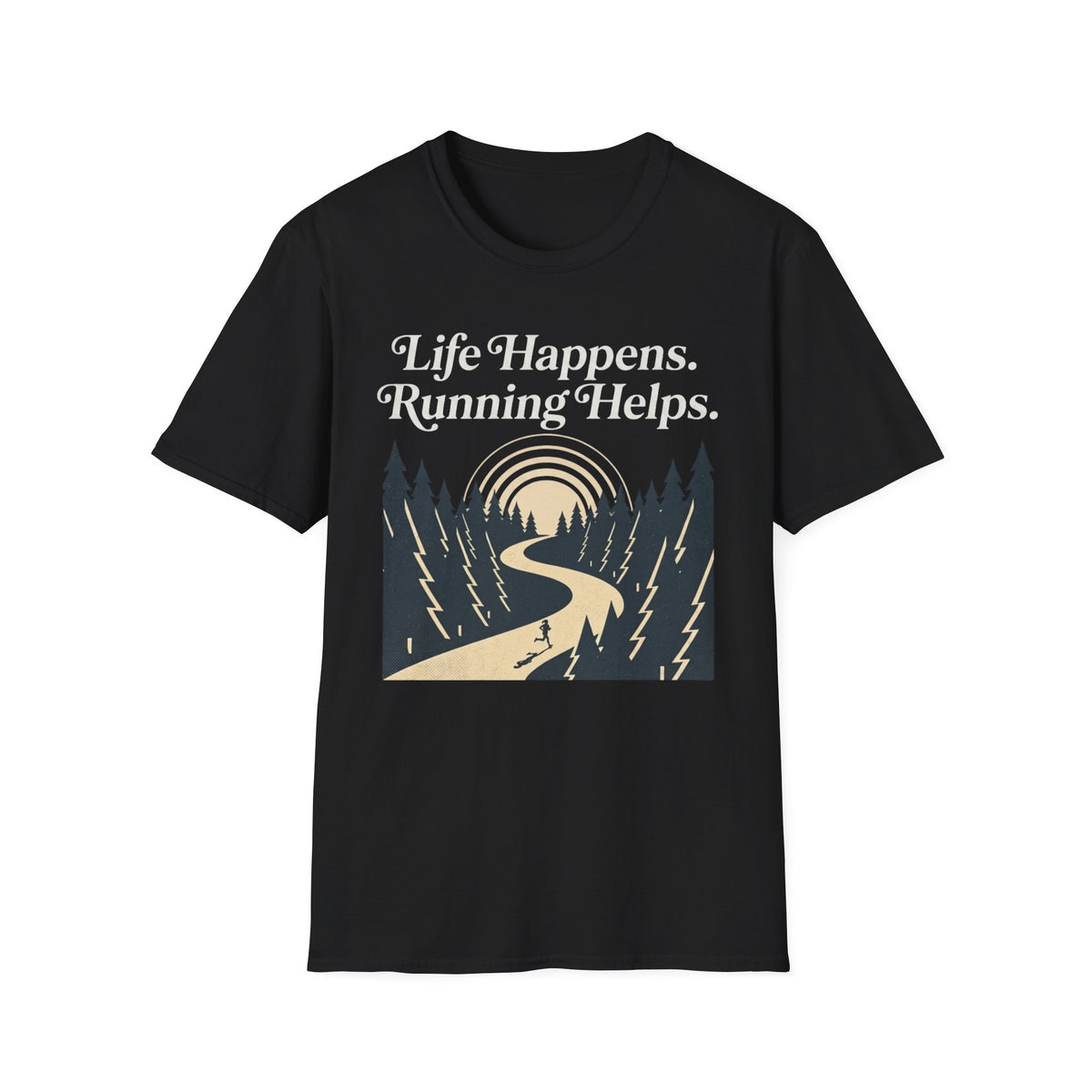 Life Happens Running Helps T-Shirt