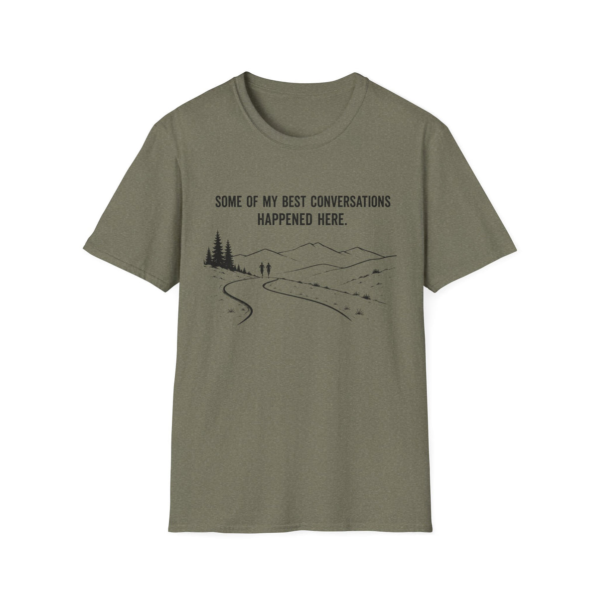 Best Conversations Happened Here T-Shirt