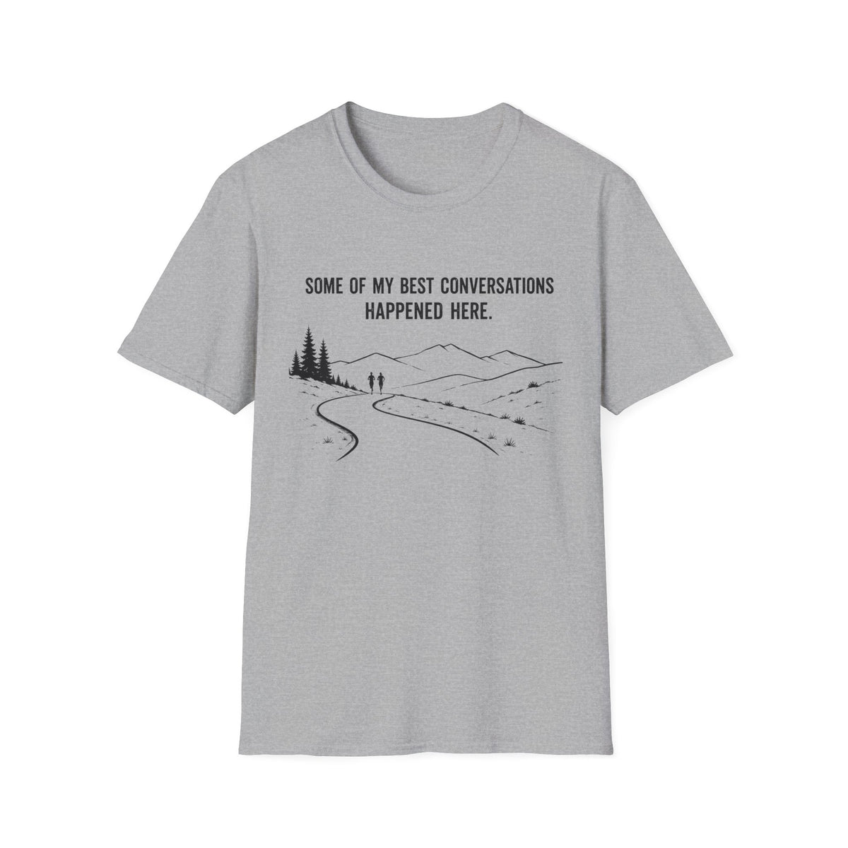 Best Conversations Happened Here T-Shirt