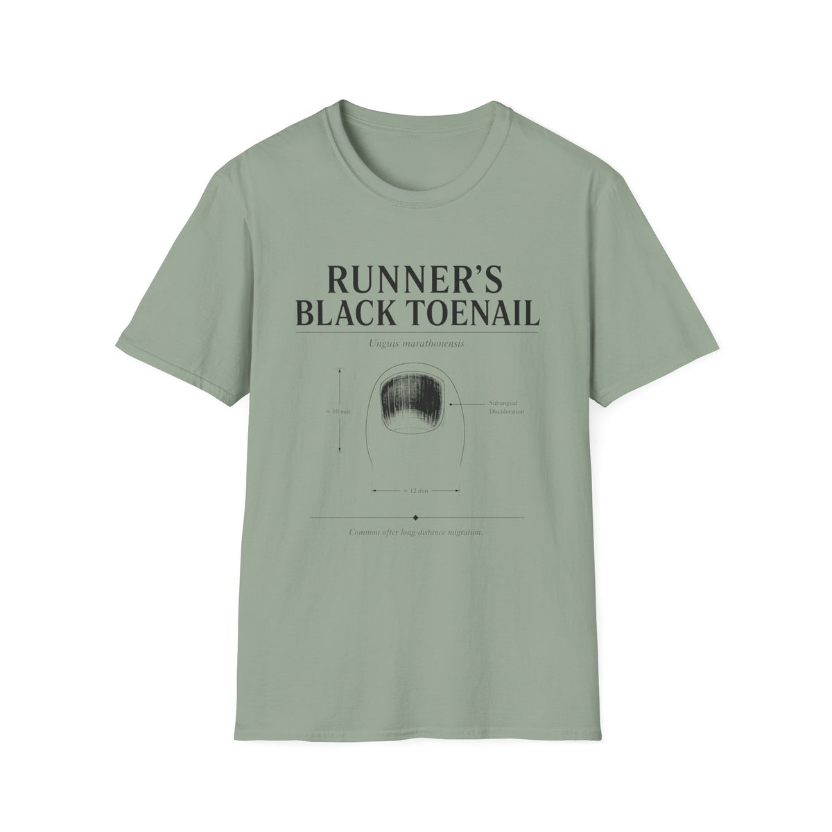Runner's Black Toenail T-Shirt