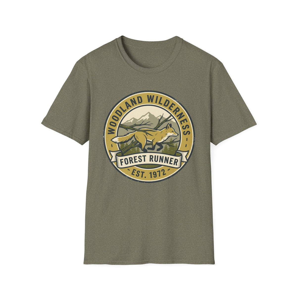 Woodland Wilderness Forest Runner T-Shirt