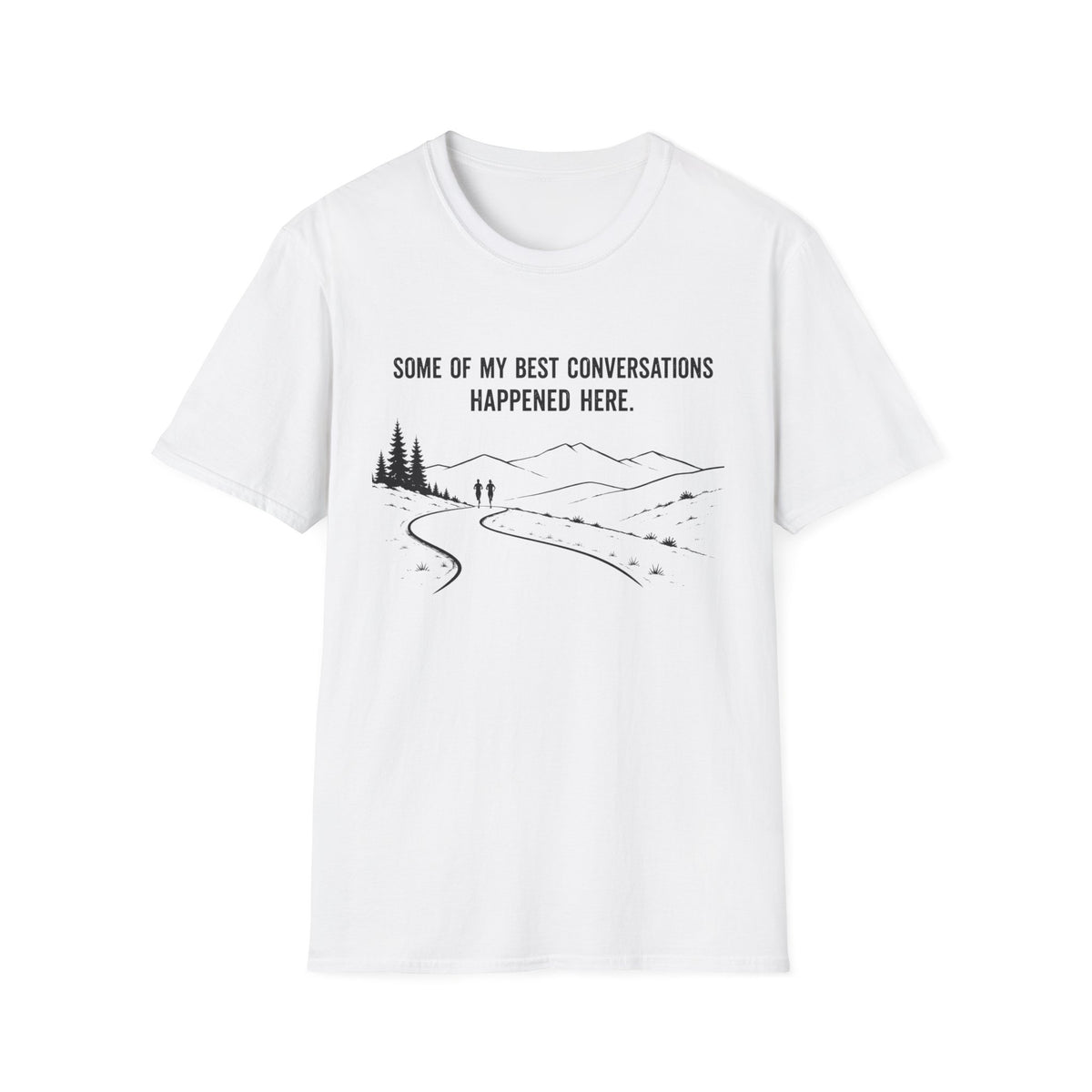 Best Conversations Happened Here T-Shirt