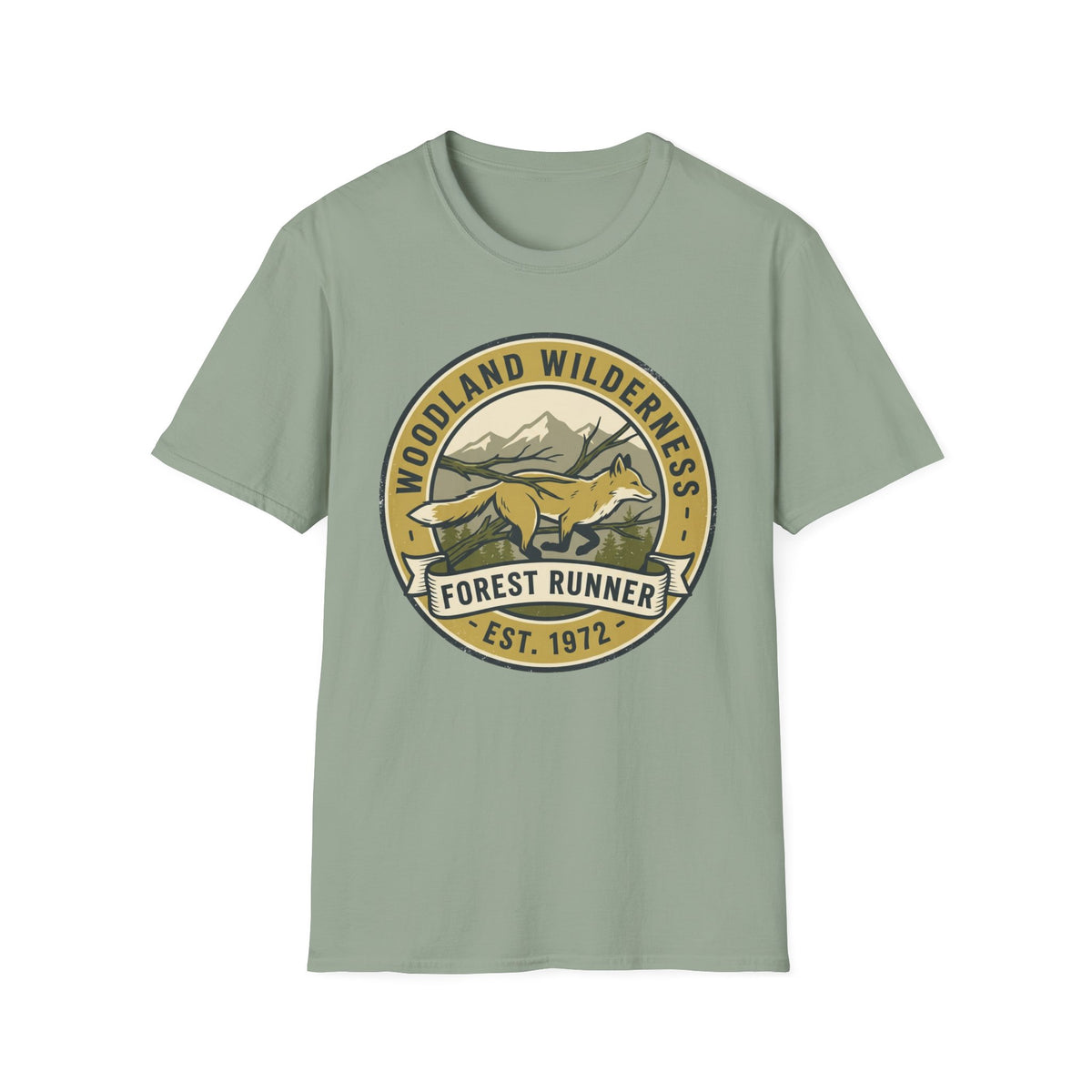 Woodland Wilderness Forest Runner T-Shirt