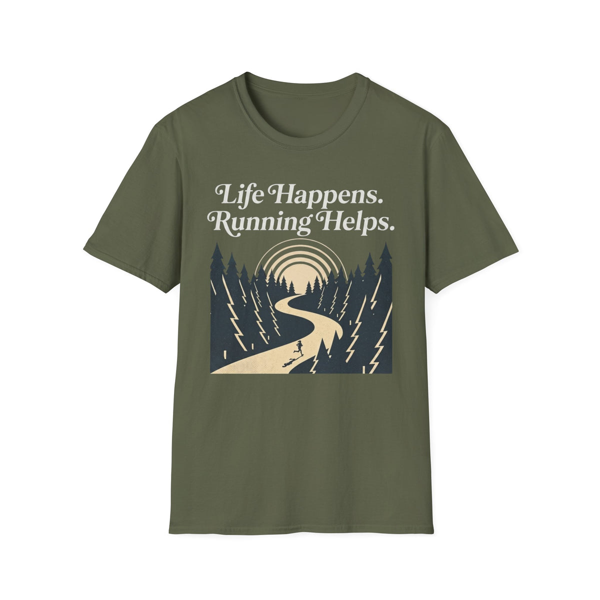 Life Happens Running Helps T-Shirt